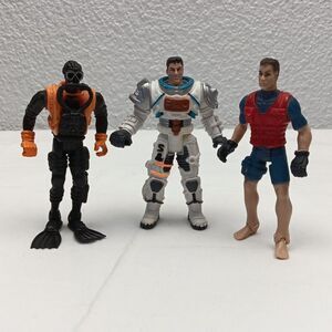Chap Mei Astronaut Scuba Diver Action Figure 2001 4" Loose Vintage